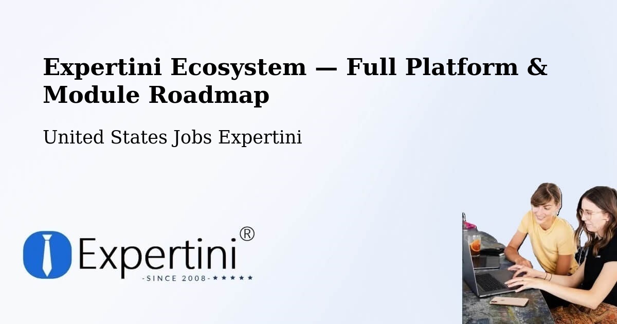Expertini Ecosystem — Full Platform & Module Roadmap – Bridgeport